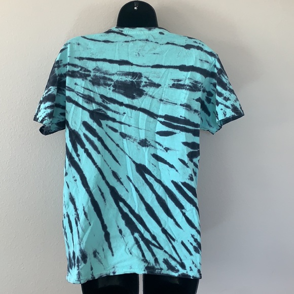 Aaliyah More Than A Woman Blue Tie Dye Short Sleeve T Shirt - Picture 4 of 5